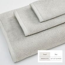 Load image into Gallery viewer, Cotton Textured Bath Towel Set - Acacia Collection