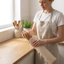 Load image into Gallery viewer, Linen Bread Bags