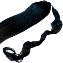Load image into Gallery viewer, Jet Black 100% Human Hair Ponytail Extension