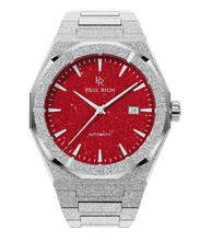 Load image into Gallery viewer, Frosted Star Dust II Silver Red