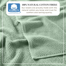Load image into Gallery viewer, Cotton Textured Bath Towel Set - Acacia Collection