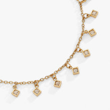 Load image into Gallery viewer, Princess Cut Crystal Bracelet