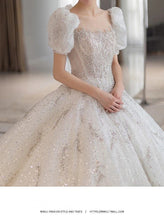 Load image into Gallery viewer, Luxury Wedding Dresses with Crystal Beads