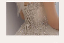 Load image into Gallery viewer, Luxury Wedding Dresses with Crystal Beads