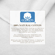 Load image into Gallery viewer, Cotton Border-Stitched 6-Piece Towel Set - Valery Collection
