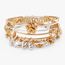 Load image into Gallery viewer, Puppy Love Bangles Set of 5