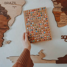 Load image into Gallery viewer, Bundle: Map and Flags Pins