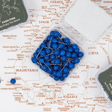 Load image into Gallery viewer, Canvas Push Pins - Blue