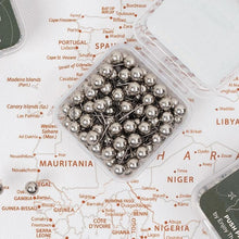 Load image into Gallery viewer, Canvas Push Pins - Silver