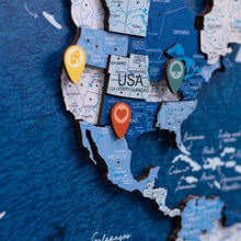 Load image into Gallery viewer, Wooden Location Pins