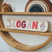 Load image into Gallery viewer, Unicorn Name Puzzle