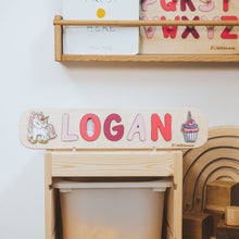 Load image into Gallery viewer, Unicorn Name Puzzle