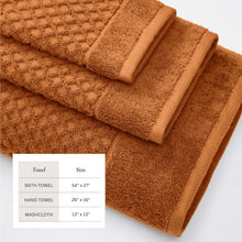 Load image into Gallery viewer, Cotton Diamond Waffle Weave Bath Towel Set - Grayson Collection