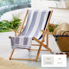 Load image into Gallery viewer, Striped Cabana Beach Towel - Edgartown Collection