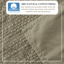 Load image into Gallery viewer, 100% Cotton Honeycomb Waffle Garment Washed Quilt Set - Genevieve Collection