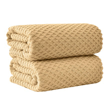 Load image into Gallery viewer, Cotton Diamond Waffle Weave Bath Towel Set - Grayson Collection