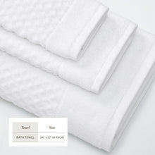 Load image into Gallery viewer, Cotton Diamond Waffle Weave Bath Towel Set - Grayson Collection