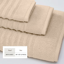 Load image into Gallery viewer, Luxury Combed Cotton Bath Towel Set - Karina Collection