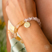 Load image into Gallery viewer, Quartet of Luck - Citrine &amp; Selenite Bracelet of Serendipity