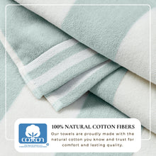 Load image into Gallery viewer, Striped Cabana Beach Towel - Edgartown Collection