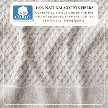 Load image into Gallery viewer, Cotton Diamond Waffle Weave Bath Towel Set - Grayson Collection