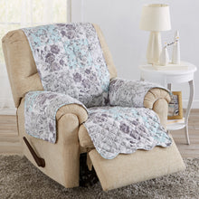 Load image into Gallery viewer, Reversible Floral Patchwork Furniture Protector - Maribel Collection