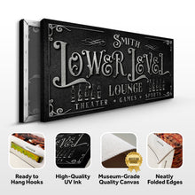 Load image into Gallery viewer, Personalized Lower Level Sign
