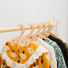 Load image into Gallery viewer, Pack of 10 Kid's Wooden Hangers