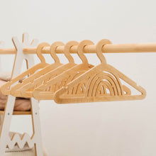 Load image into Gallery viewer, Pack of 10 Kid's Wooden Hangers