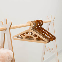 Load image into Gallery viewer, Pack of 10 Kid's Wooden Hangers