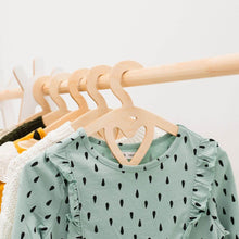 Load image into Gallery viewer, Pack of 10 Kid's Wooden Hangers