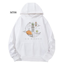 Load image into Gallery viewer, Ramadan Keffiyeh Customizable Hoodie t-shirt for Adults – High-Quality, Hooded Design (MTC002)