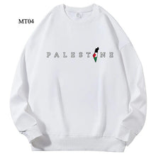Load image into Gallery viewer, Ramadan Keffiyeh Customizable Sweatshirt for Adults – High-Quality, No-Hood Design (MTC003)