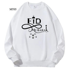 Load image into Gallery viewer, Ramadan Keffiyeh Customizable Sweatshirt for Adults – High-Quality, No-Hood Design (MTC003)