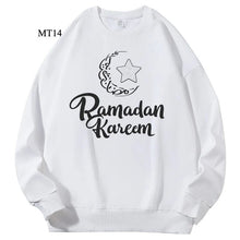 Load image into Gallery viewer, Ramadan Keffiyeh Customizable Sweatshirt for Adults – High-Quality, No-Hood Design (MTC003)