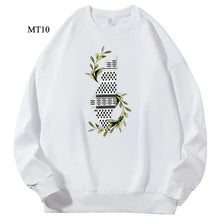 Load image into Gallery viewer, Ramadan Keffiyeh Customizable Sweatshirt for Adults – High-Quality, No-Hood Design (MTC003)