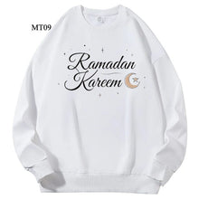 Load image into Gallery viewer, Ramadan Keffiyeh Customizable Sweatshirt for Adults – High-Quality, No-Hood Design (MTC003)