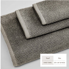 Load image into Gallery viewer, Cotton Textured Bath Towel Set - Acacia Collection