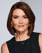 Load image into Gallery viewer, Raquel Welch Longing for London Luxurious Mid-Length Bob Cut Wig, Black Label Human Hair Collection by Hairuwear, Average Cap