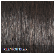 Load image into Gallery viewer, Raquel Welch Statement Style Long Layered Modern Wig by Haiuwear, Average Cap Size, RL2/4 Off Black
