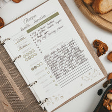 Load image into Gallery viewer, Recipe Book Basket