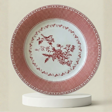 Load image into Gallery viewer, Homestead Red Paper Dinner Plates | pkg of 10