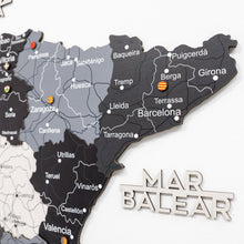 Load image into Gallery viewer, Wooden Map of Spain – Nordik