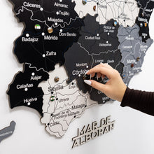 Load image into Gallery viewer, Wooden Map of Spain – Nordik