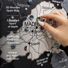 Load image into Gallery viewer, Wooden Map of Spain – Nordik