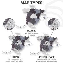 Load image into Gallery viewer, Wooden Map of Spain – Nordik