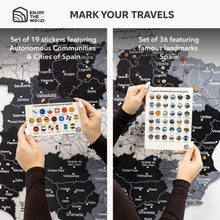 Load image into Gallery viewer, Wooden Map of Spain – Nordik