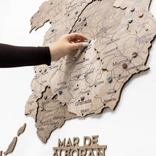 Load image into Gallery viewer, Wooden Map of Spain – Terra