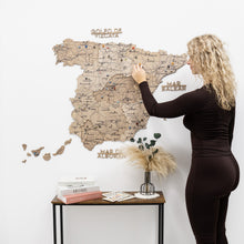 Load image into Gallery viewer, Wooden Map of Spain – Terra