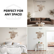 Load image into Gallery viewer, Wooden Map of Spain – Terra
